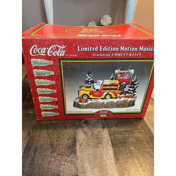 Limited Edition Coca Cola/Emmett Kelly Musical - Picture 12 of 15